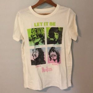 “Let it Be” Beatles Graphic T-Shirt